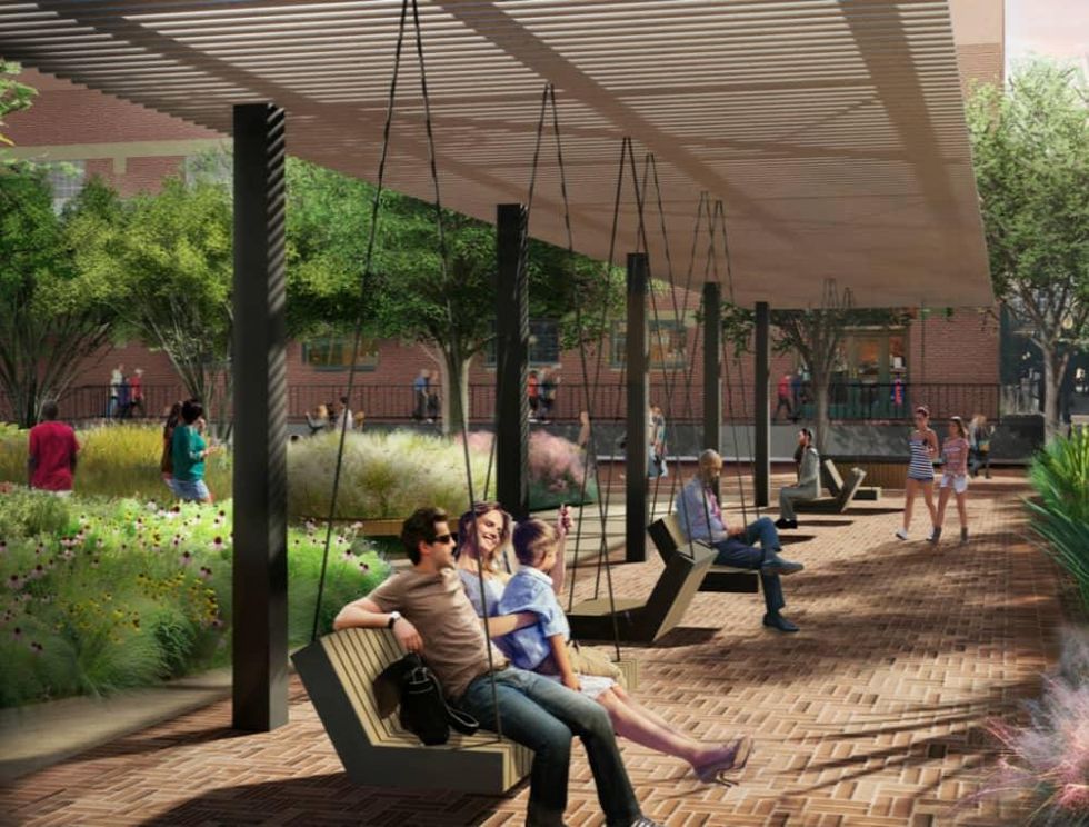 West End Square park