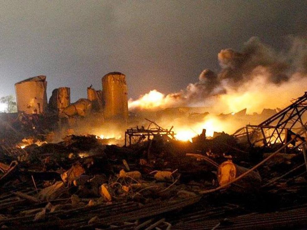 West, Texas explosion remains