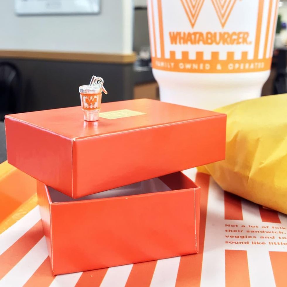 Whataburger James Avery charm