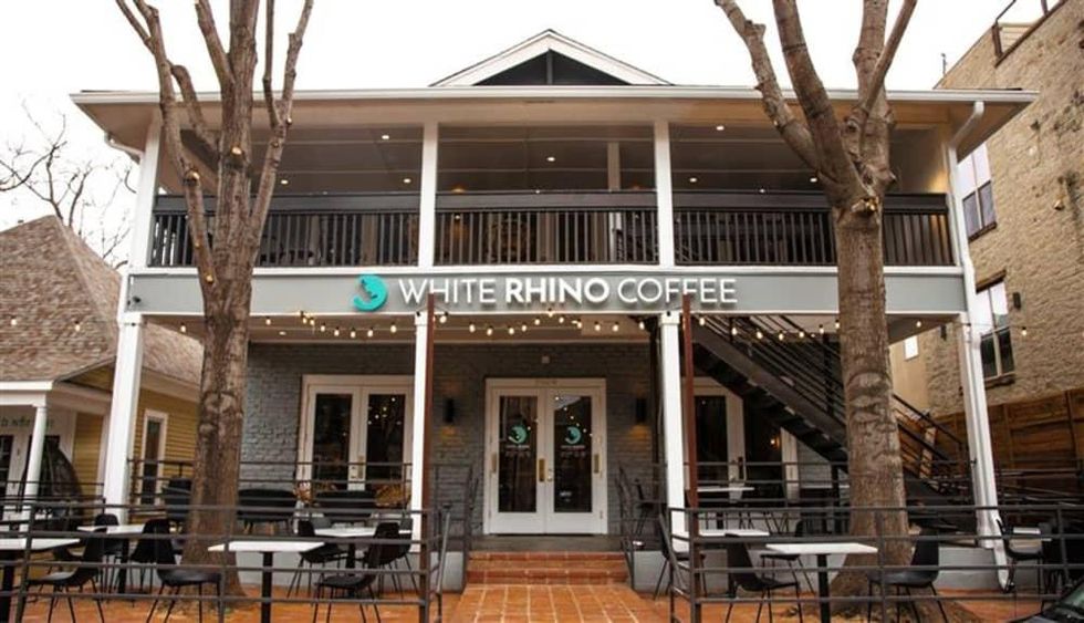 White Rhino Coffee Uptown Dallas