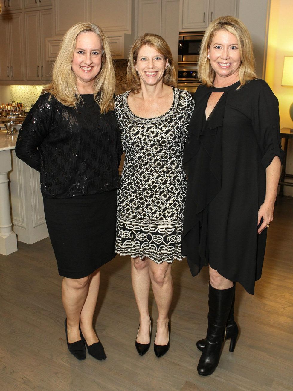 Whitney Newell, Jill Cumnock, Diane Fullingim, TANP Sponsor Party