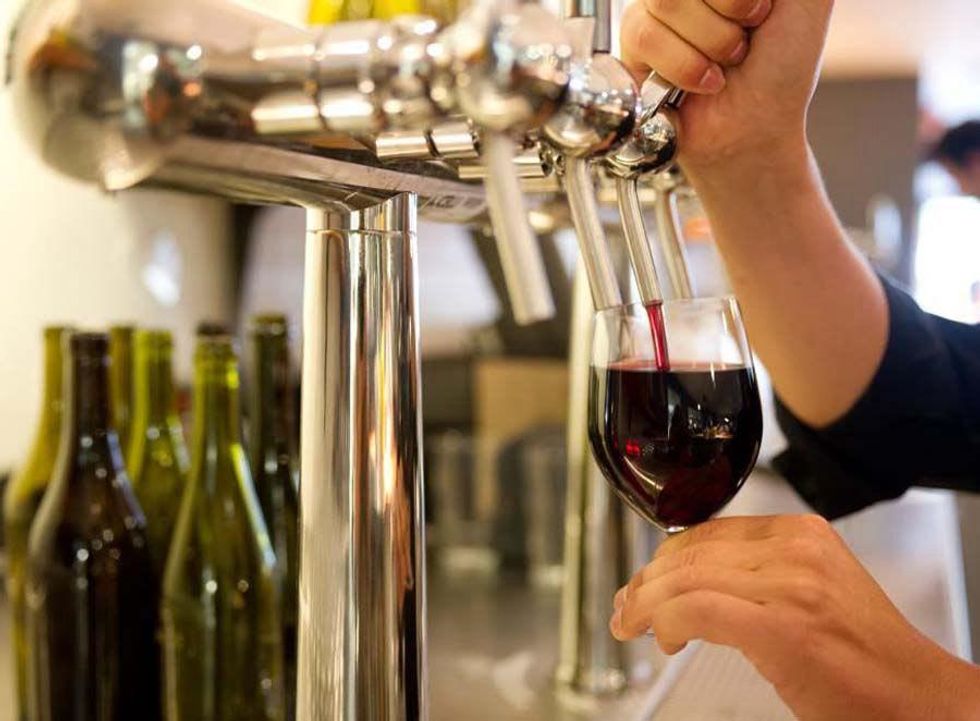 Whole Foods wine on tap