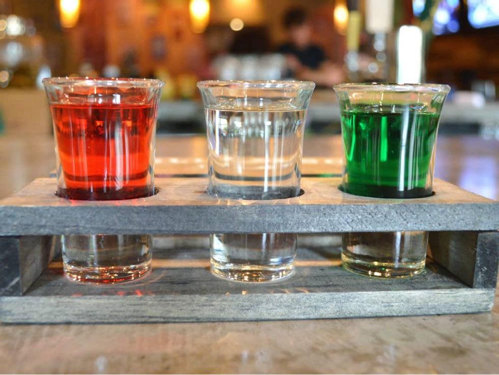 Wild Salsa tequila flight