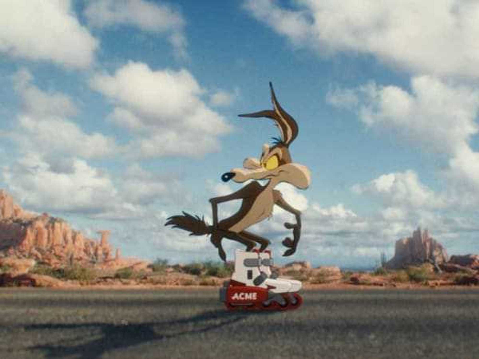 Wile E. Coyote in Coyote vs. Acme