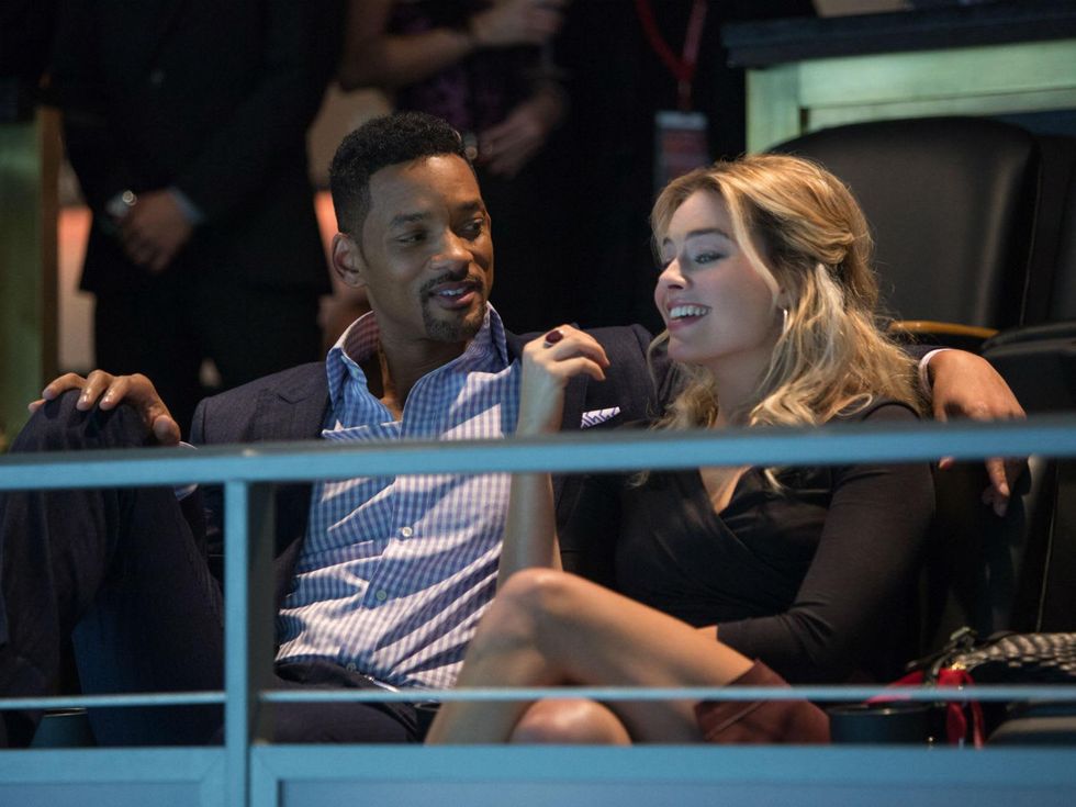 Will Smith and Margot Robbie in Focus