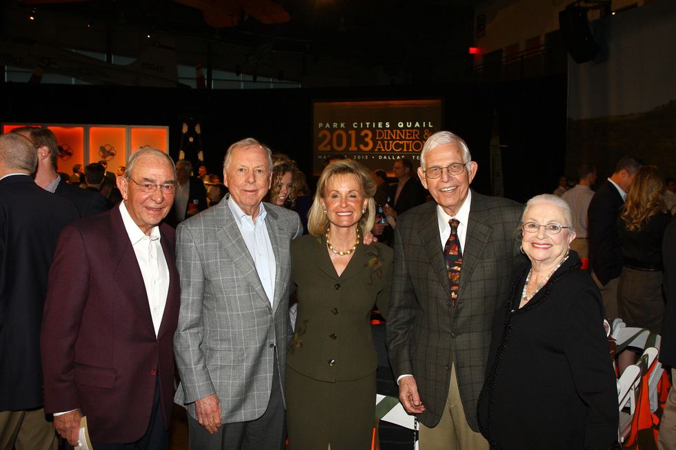 William E. Tucker, T. Boone Pickens, Toni Brinker, A.V. Jones Jr., Pat Jones