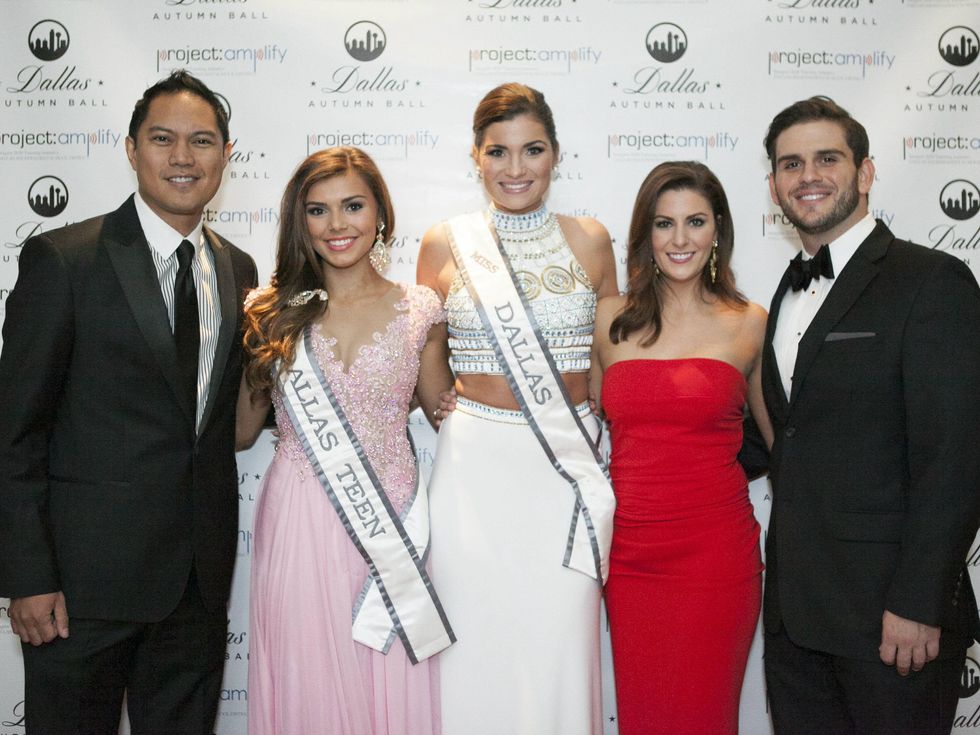 William Henderson, Brenna Flynn, Lauren Kennewell, Sarah Boehner, Josh Hampton, Dallas Autumn Ball