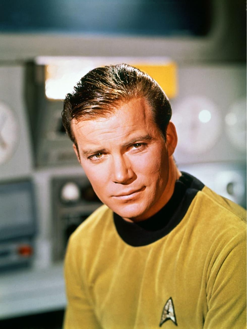William Shatner as Captain James T. Kirk