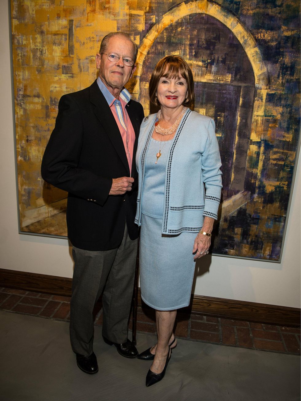 William W., III and Minnie Caruth, Barbara Hines opening