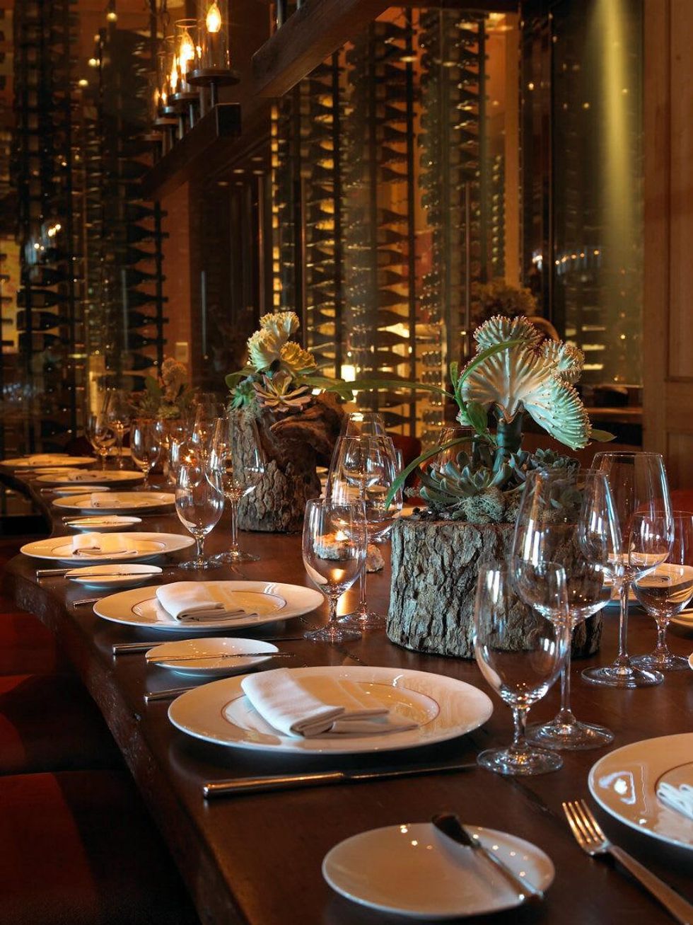 Wine cellar at Fearing's in Dallas