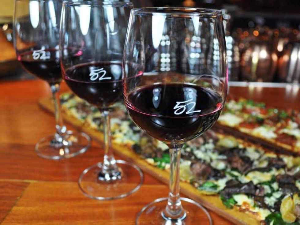 Wine flight at Seasons 52