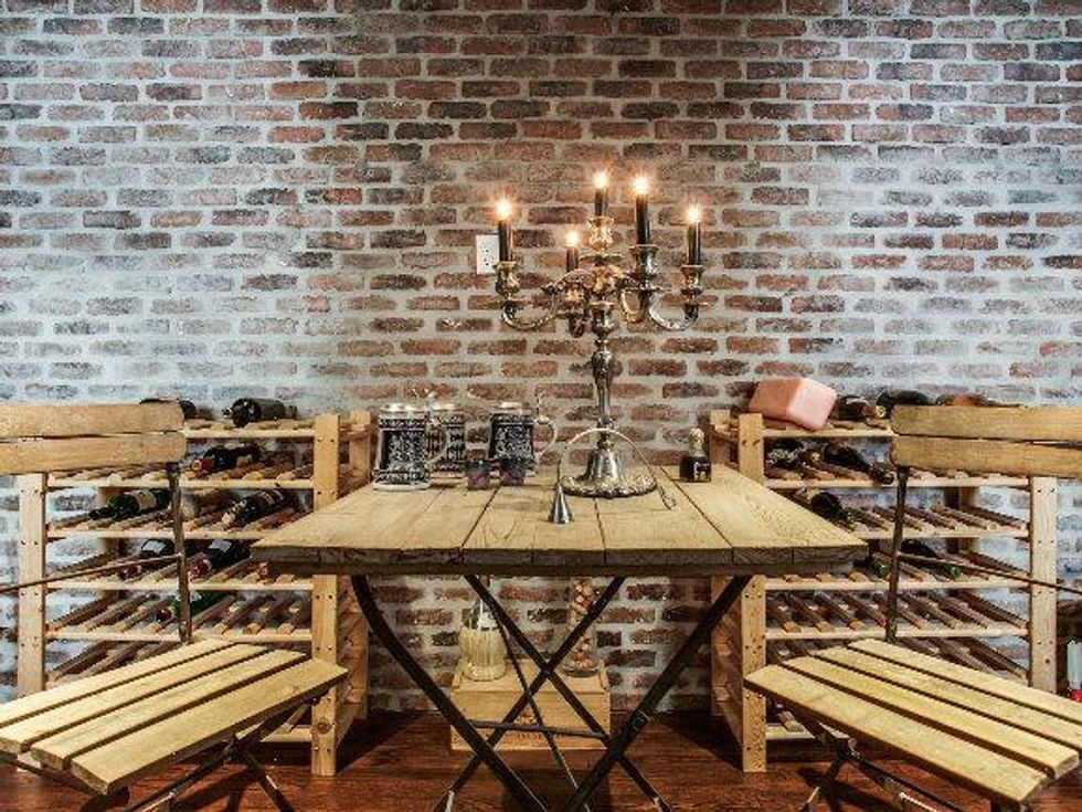 Wine room at 8211 Inwood Rd. in Dallas