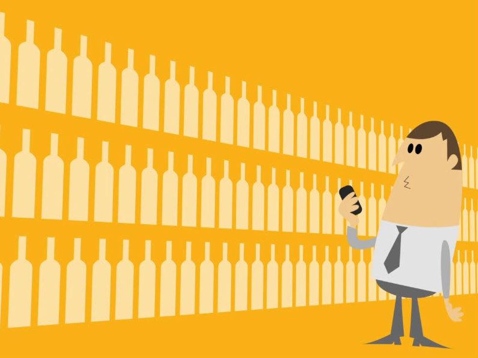 WinePoynt app cartoon