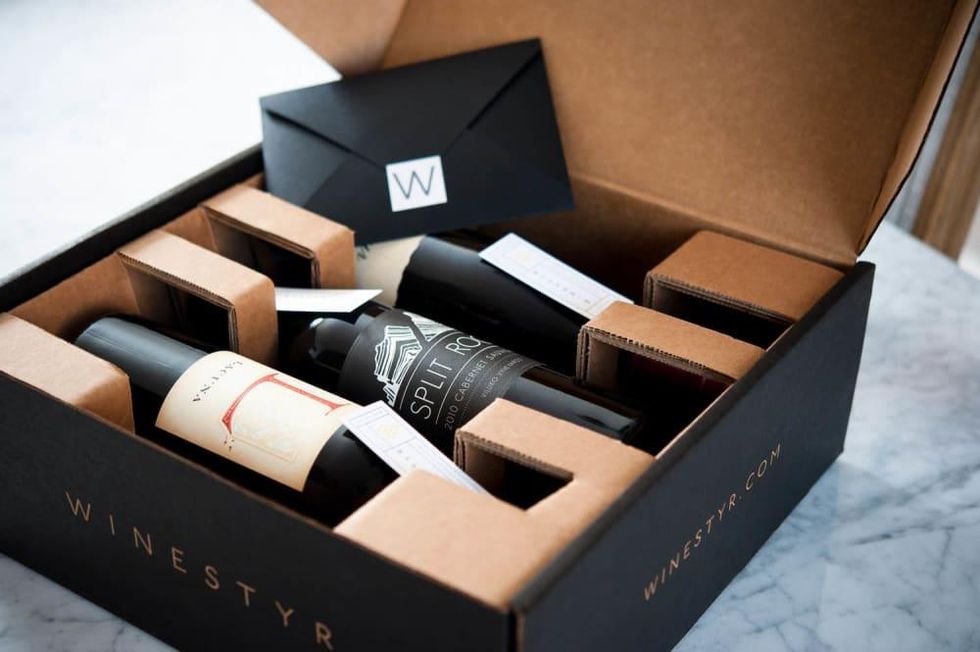 Winestyr gift packaging