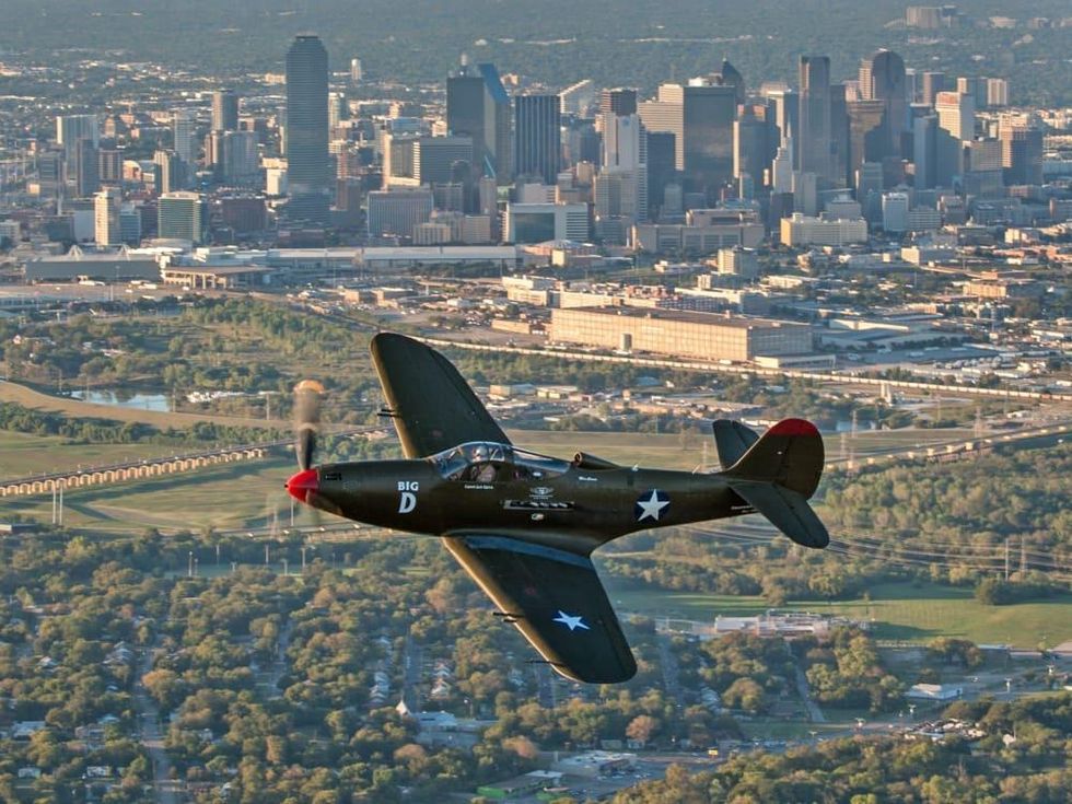 The Wings Over Dallas air show takes place at Dallas Executive Airport