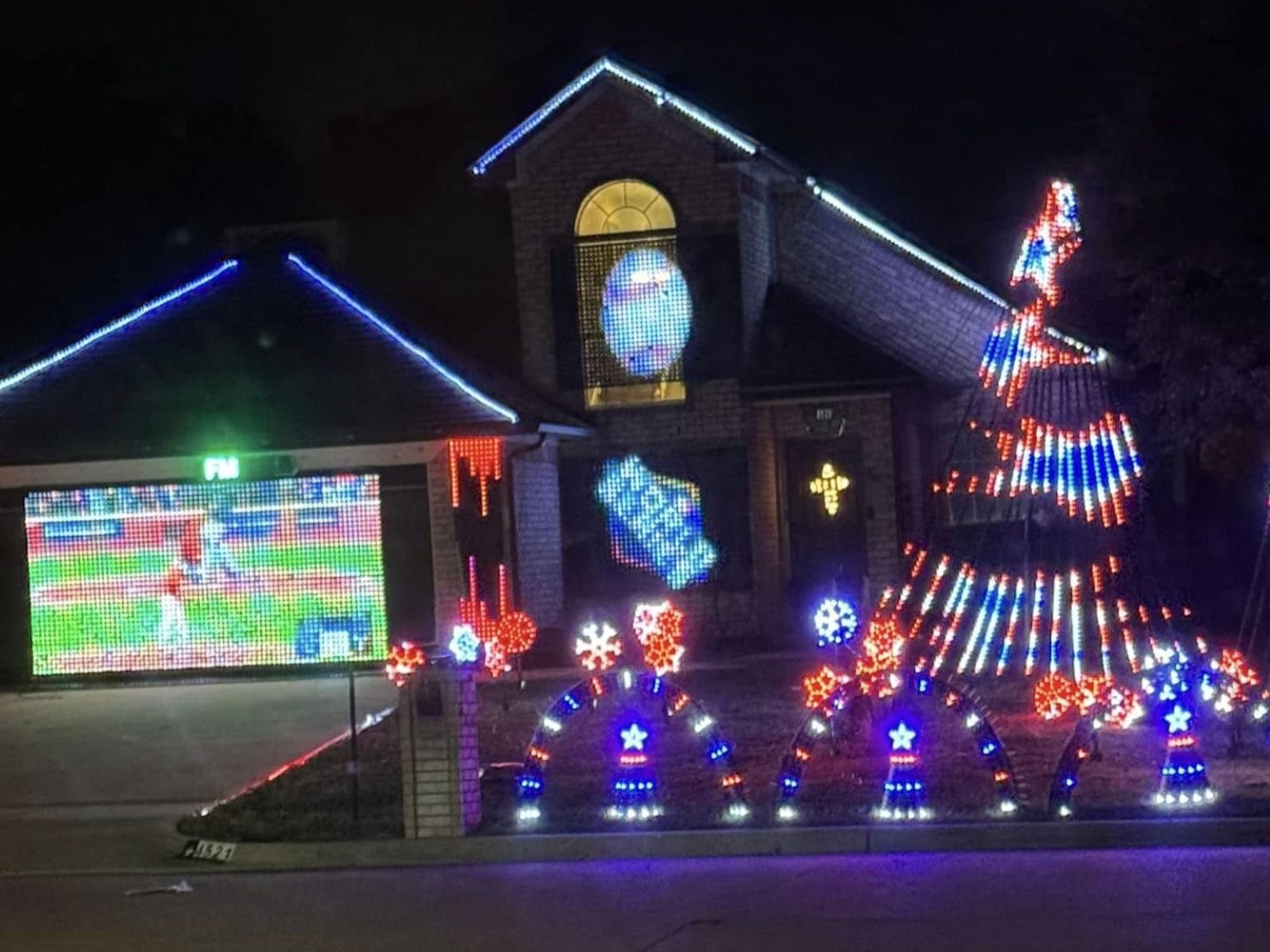 Wisdom Way Lights Texas Rangers