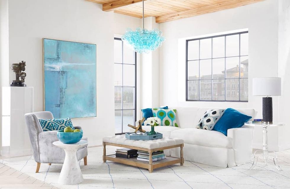 Wisteria interior Houston white