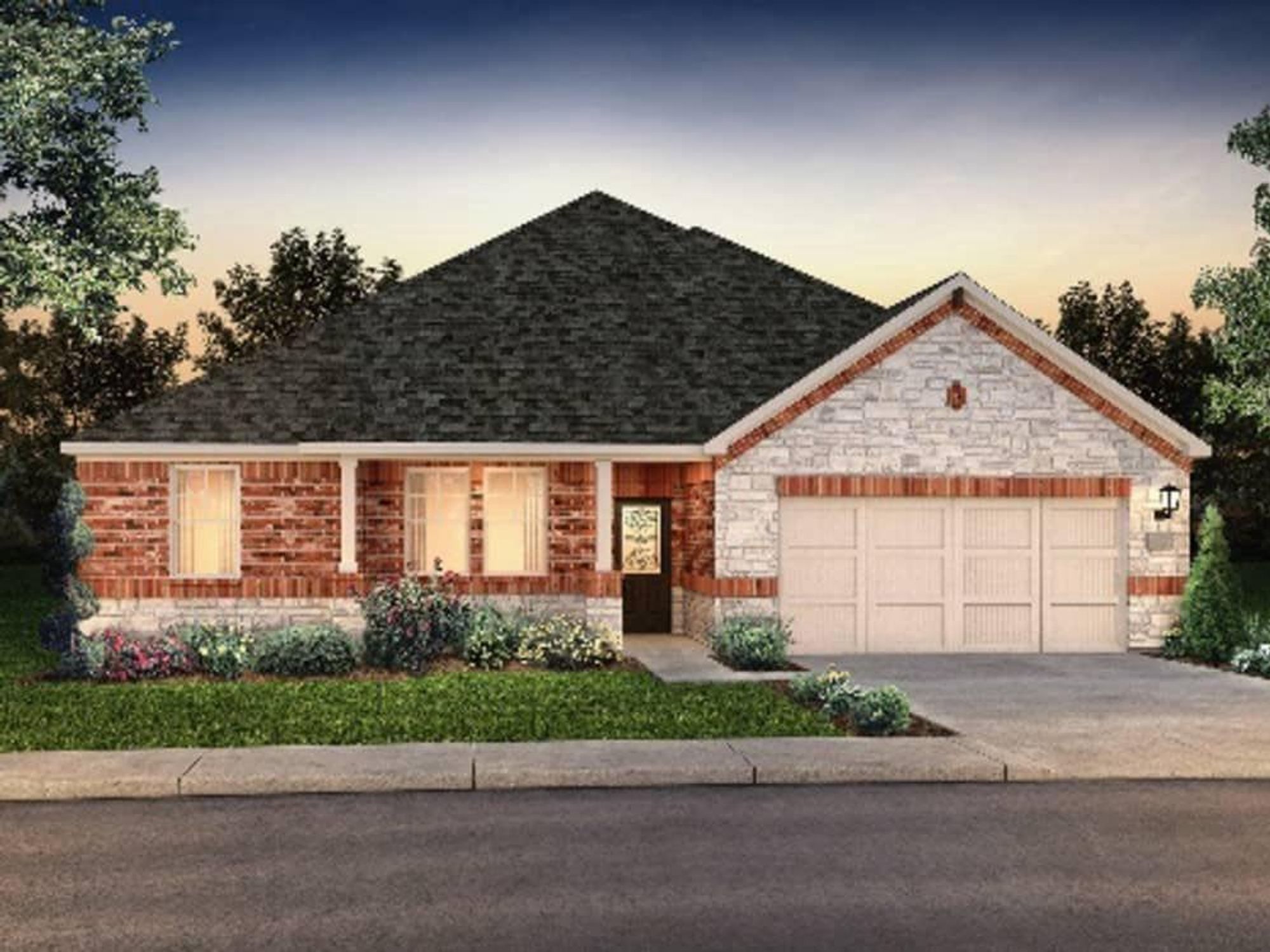 Wolf Creek Farms offers two series of homes including nine floorplans.