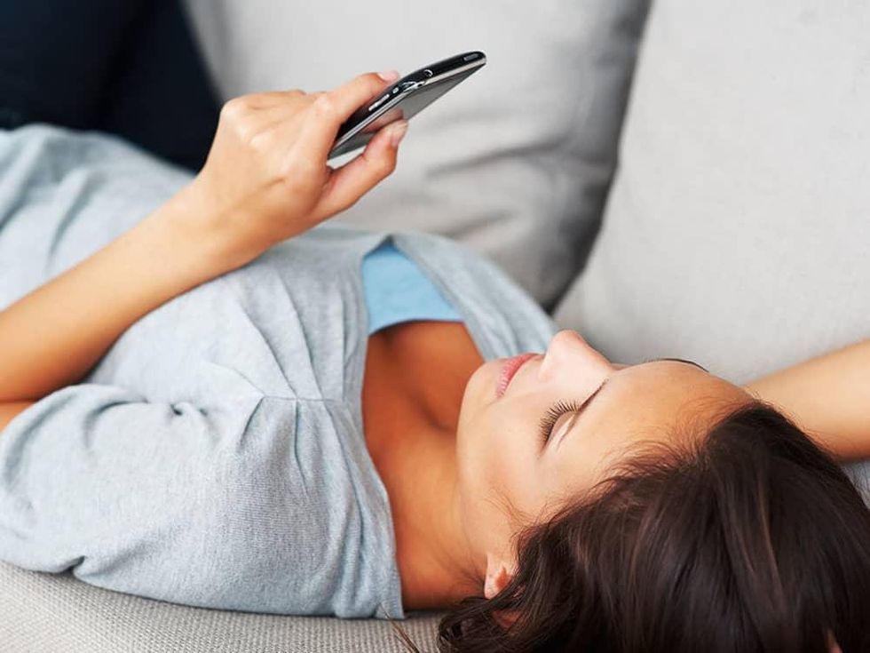 woman, cell phone, mobile phone