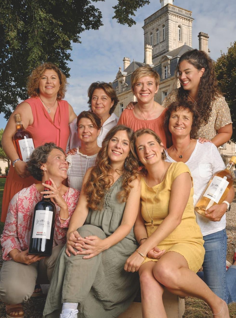 Women winemakers of Bordeaux group photo