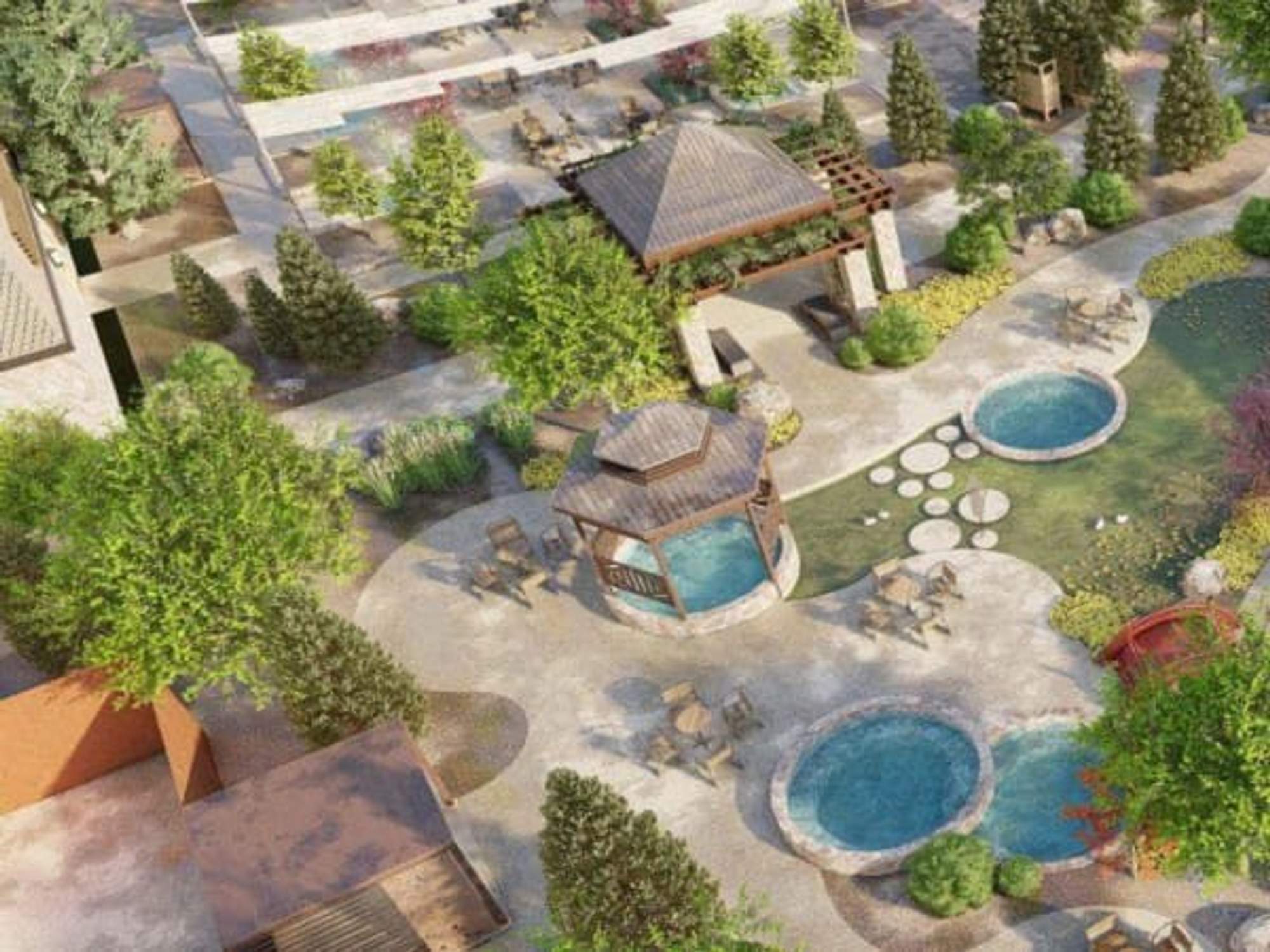 Country's largest hot springs pool complex coming to Grandscape in The ...
