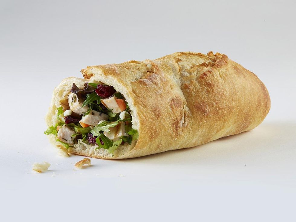 Wrap sandwich at Bread Zeppelin restaurant in Irving
