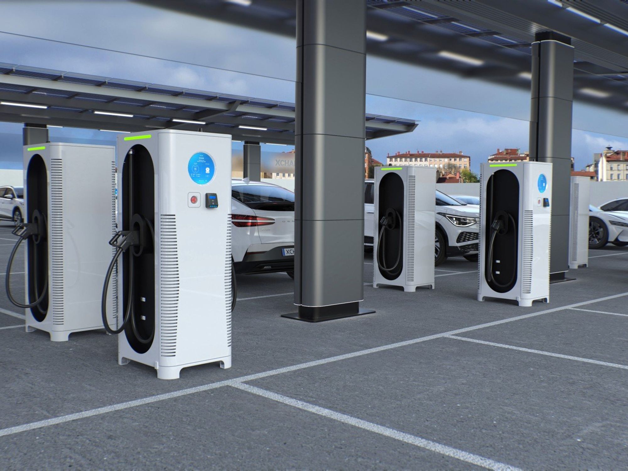 XCharge EV stations