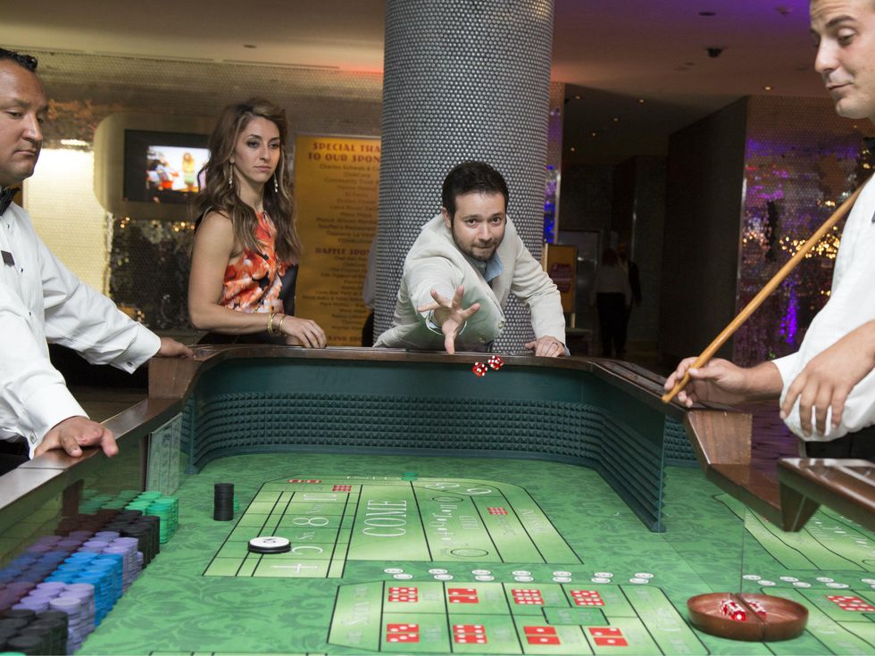 Yasi Sabour, Ray Yamartino, Warrior Casino Party