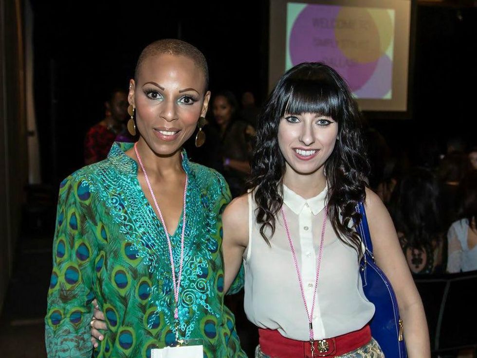 Yolanda Strawther, Mary Mirsky at Simply Stylist