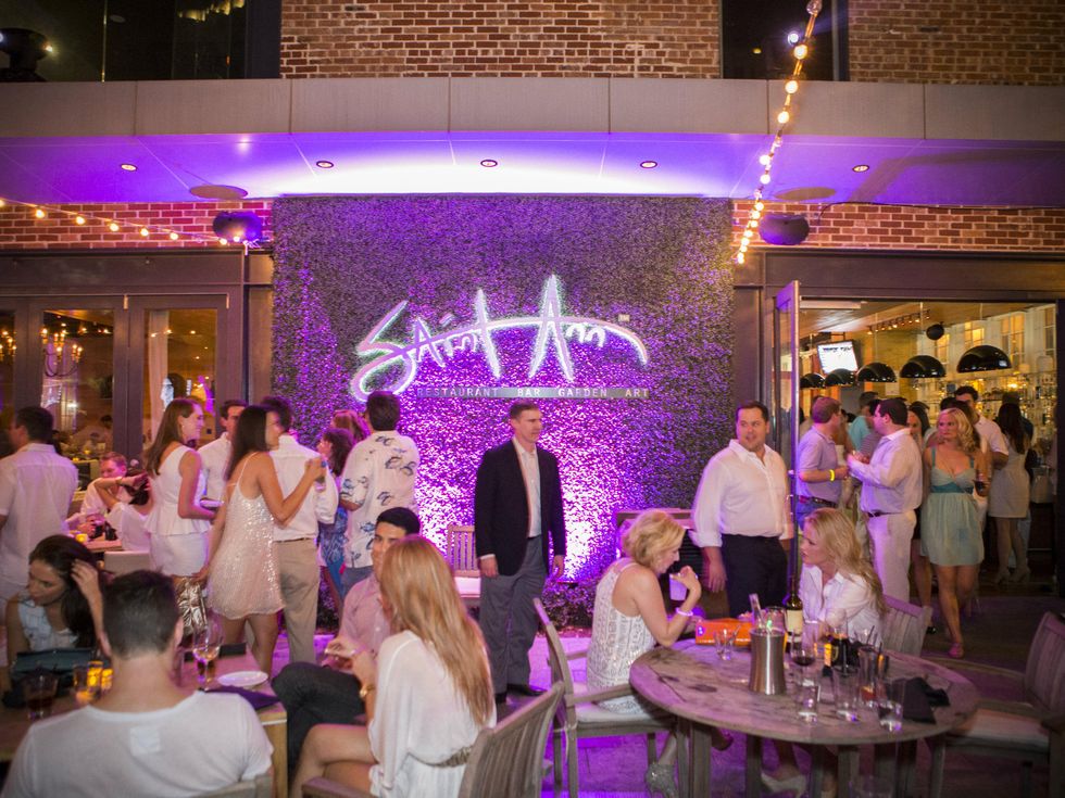 Young Friends of Wilkinson Center White Party at Saint Ann Restaurant & Bar