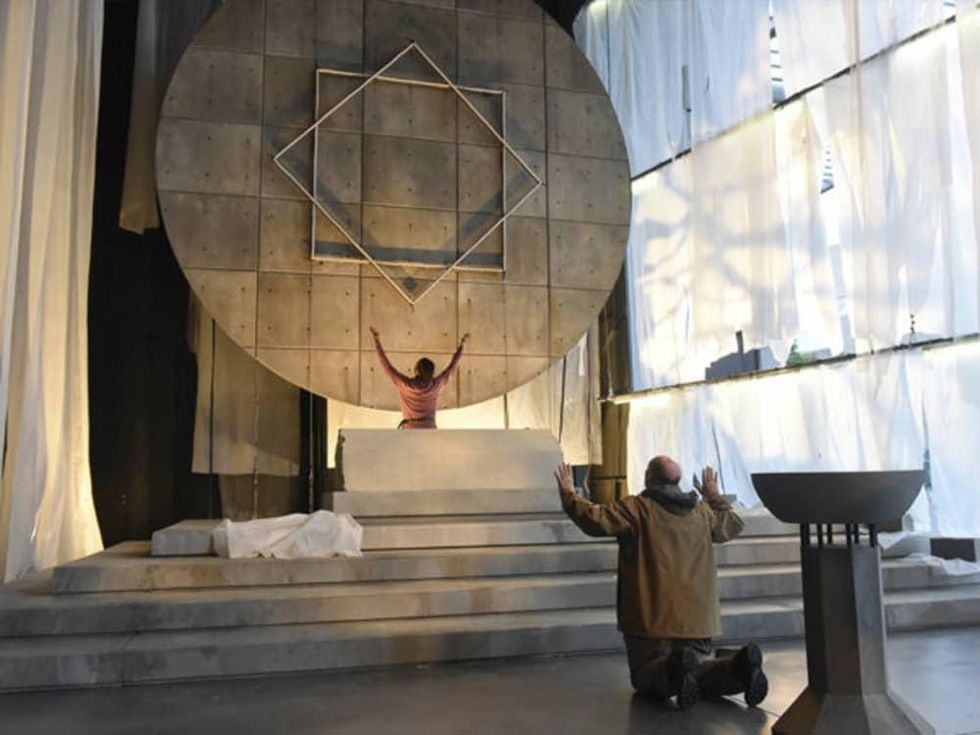 Yusef D. Seevers and David Coffee in Electra