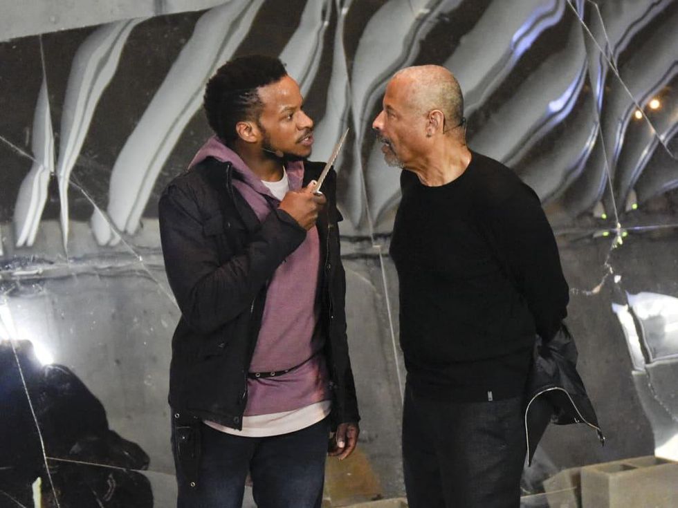 Yusef D. Seevers and Tyrees Allen in Electra