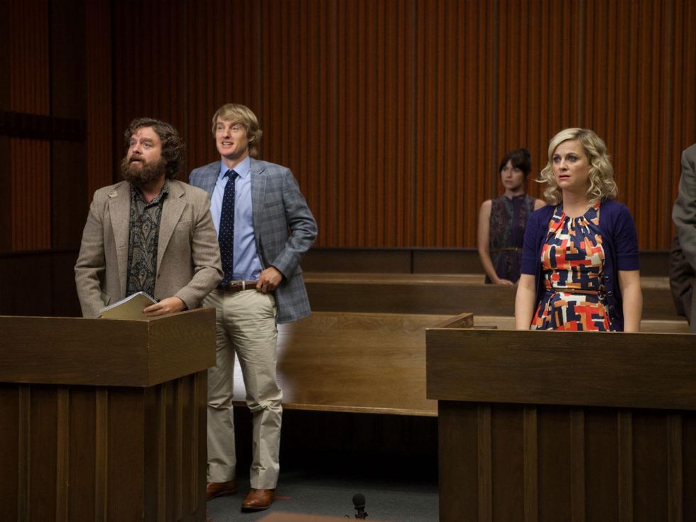 Zach Galifianakis, Owen Wilson and Amy Poehler in Are You Here