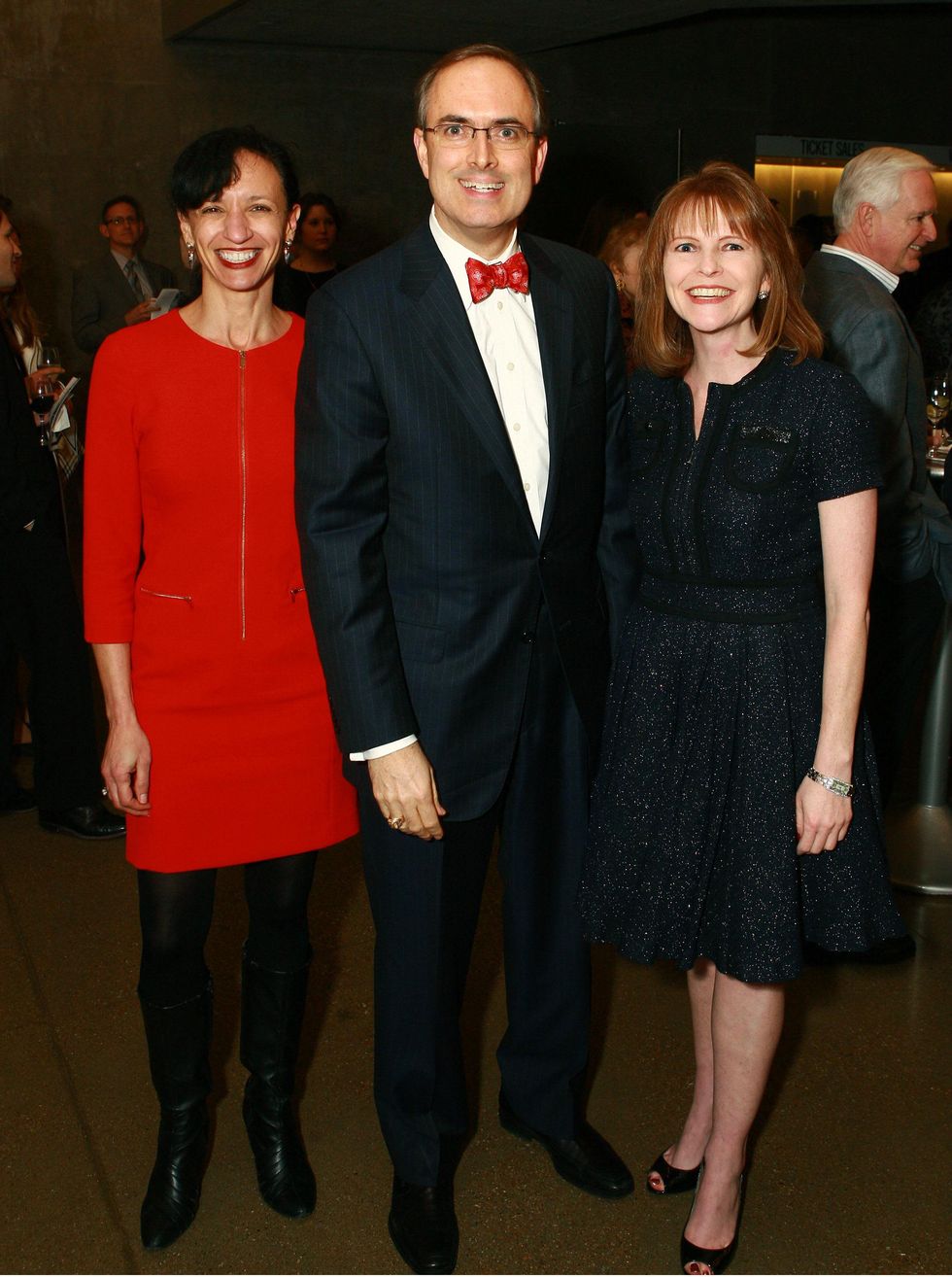 Zannie Voss, Brent Christopher, Monica Egert Smith, taca awards presentation