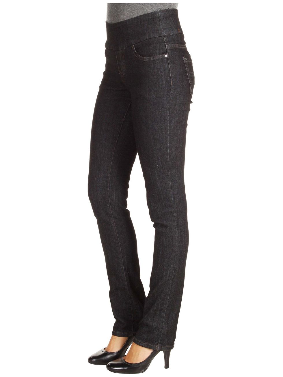 zappos Jag Jeans Malia Pull-On Slim Leg Stretch Denim