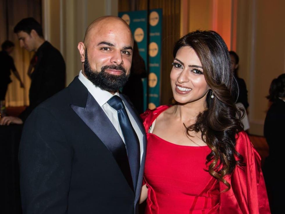 Zeshan Tabani, Farah Tabani, Unicef gala 2018